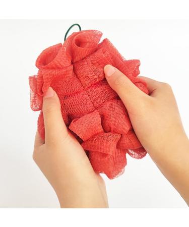 Cute Carrot Bath Ball - Exfoliating Shower Loofah for Kids & Women | Housoutil - Buy Online on GoSupps.com