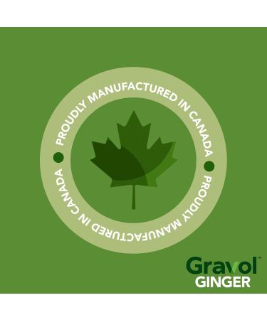 Gravol Ginger Traveler's Shield Probiotic - Nausea and Upset Stomach Relief - Reduces risk of Traveler's Diarrhea - Organic ginger with Probiotic - Non-Drowsy - 24 Capsules (Pack of 1) Ginger + Probiotic 24 Count (Pack of 1) - Buy Online on GoSupps.com