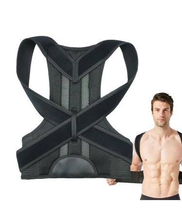 Posture Corrector for Women Adjustable Upper Back Support Belt | Back Support Straightener Posture Support Brace Breathable Training Belts for Wom - Buy Online on GoSupps.com