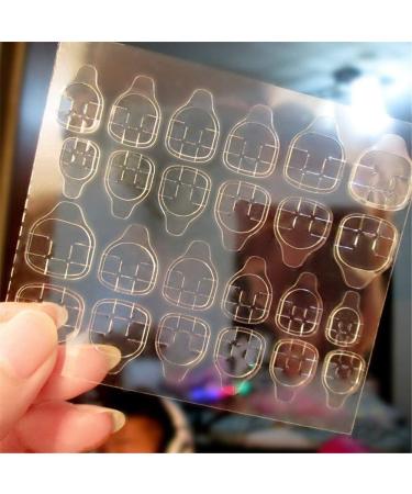 French Tip Press on Nails - Long False Nails Press On Nails with Nail Tips press on nails Acrylic False Nails Cute Artificial Nails - Buy Online on GoSupps.com