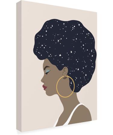 Buy Trademark Fine Art Heavenly Hair I Canvas Art by Annie Warren | International Shipping Available - Buy Online on GoSupps.com