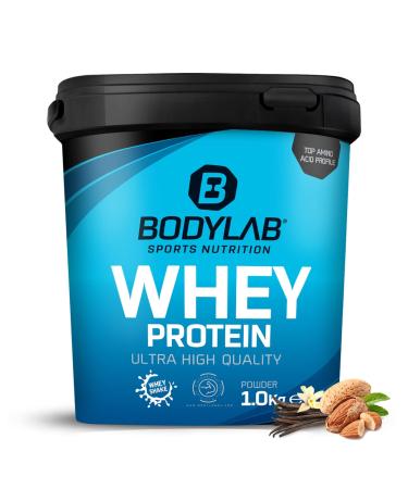Bodylab24 Whey Protein Powder Vanilla-Almond 1kg Vanilla-Almond 1 kg (1 pack)