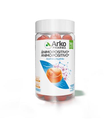 ARKOGUMMIES ANIMO POSITIVE HAFRAN AROMA WITH ORANGE SUGAR FREE 60 Rubber Candy