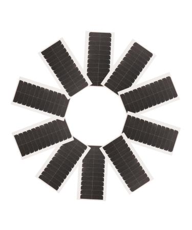 10 Sheets Hair Extension Double Sided Tape Stickers Waterproof Front-head Wig Tape Waterproof Wig Tape Waterproof Wigs Tape 2 Sided Tape Lace Wigs Pet Bar Adhesive Strip