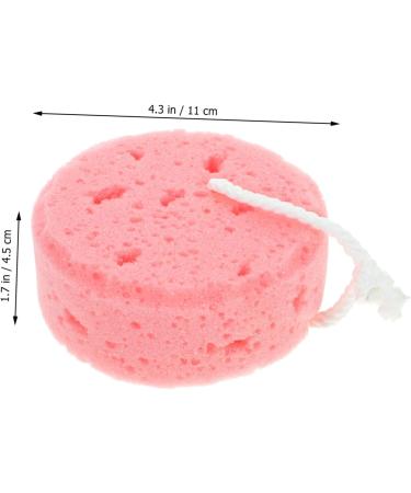 FRCOLOR 12 Pieces Bath Sponge Exfoliating Sponge Bathroom Shower Sponge Pink Sponges Spa Scrub Cleaning Sponges Scrubbing Sponge Bath Ball Body Miss - Buy Online on GoSupps.com
