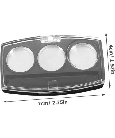 NOLITOY 10pcs Eye Shadow Box Eyeshadow Tiny Sample Jars Cosmetics Palettes Miss Make up Container - Buy Online on GoSupps.com
