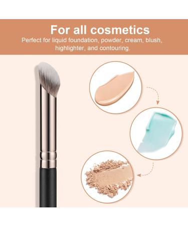 TEOYALL Mini Nose Contour Brush - Synthetic Under Eye Concealer & Blending Brush for Liquid Cream & Powder Cosmetics - Perfect for Flawless Makeup Application - Buy Online on GoSupps.com