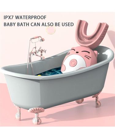 Kids Electric Toothbrush U Shaped Automatic Toothbrush for Children Waterproof Electric Toothbrush Kit for Age 1 15 Years Boys Girls Toothbrush Adult Medium 1 count (Pack of 1) L - Buy Online on GoSupps.com