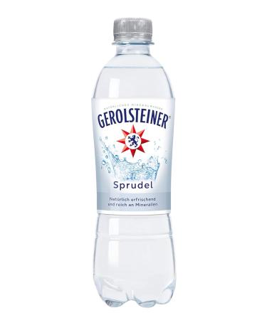 Buy Gerolsteiner Sparkling Water 24x500ml - Refreshing Natural Mineral Water in Disposable Bottles - International Shipping Available - Buy Online on GoSupps.com
