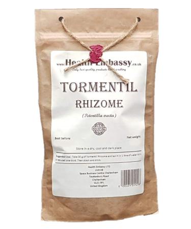 Tormentil Rhizome (Potentilla Erecta - Tormentillae Rhizoma) / Tormentille Rhizome - Health Embassy - 100% Natural (50g)
