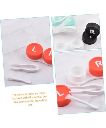 GATUIDA 24-Pack Colored Contact Lens Containers - Practical Case & Holder for Eye Care | International Shipping Available - Buy Online on GoSupps.com