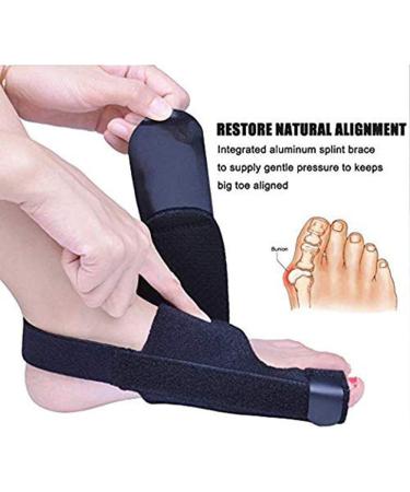 Bunion Corrector Night Splint & Big Toe Separator for Men - Relief from Hallux Valgus | Large Size - Buy Online on GoSupps.com
