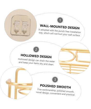 Zerodeko 2-Pack Rustproof Toothbrush Holder & Cup - Elegant Bathroom Organizer for Toothbrushes Razors & Makeup Brushes - Light Luxury Steel Design (24x14cm) - Buy Online on GoSupps.com