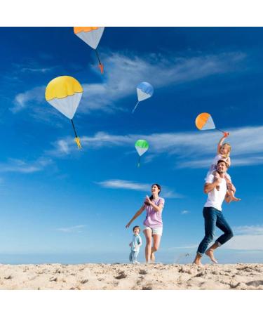 Kesote 6x Parachute Toy - Outdoor Hand-Throw Flying Toys for Kids | Perfect Dragon Party & Birthday Gifts (4 Colors) - Buy Online on GoSupps.com