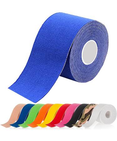 ATETEO Kinesiology Tape M-dark Blue S: 5mX2.5cm