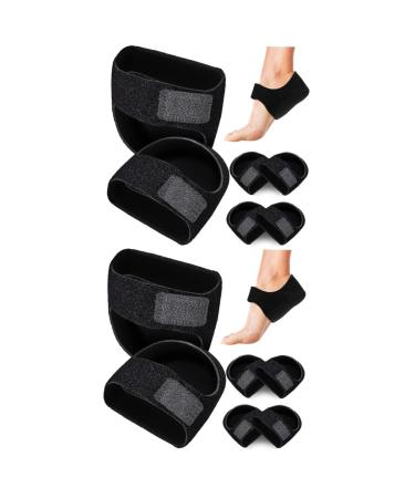 NOLITOY 6 Pairs Heel Protector Heel Support Plantar Heel Cups Cushion Plantar Heel Pads Heel Cups Pads Heel Cushion for Heel Products