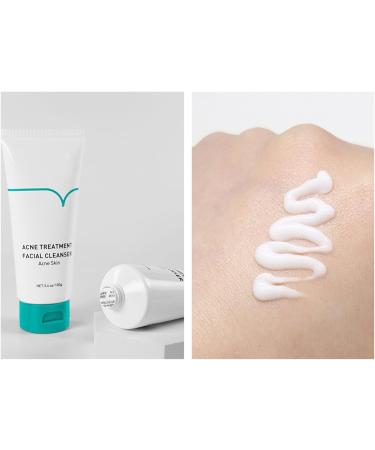  DAWCBVJQ Facial Cleanser - 137 g - Daily Moisturizing Facial Cleanser - Foaming Cream - For men morning and evening routine after workout before makeup for - Buy Online on GoSupps.com