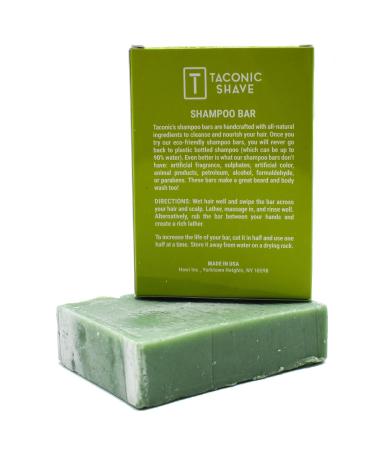 Taconic Shave All Natural Lime Shampoo Bar - Handcrafted USA 5 oz - Clean Soft Conditioned Hair - International Shipping - Buy Online on GoSupps.com