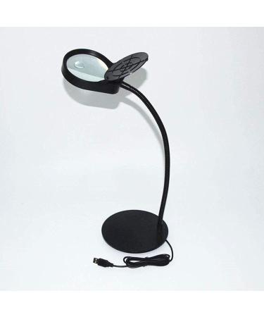 Lightweight Magnifying Glass Double Lens 3 Times 10 Times Desktop Magnifying Glass with Led Light for The Elderly to Read Watch Repair Tools Lofty Ambition - Buy Online on GoSupps.com