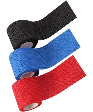 Baluue 6 Pcs Elastic Pet Wrap - Self Adherent Sports Tape for Animals | Non-Woven Fabric Knee Pads | Assorted Colors - Perfect for Pets - Buy Online on GoSupps.com