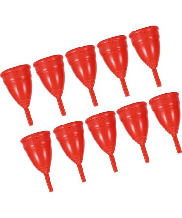 Women's Reusable Silicone Menstrual Cup - 10 Pack | Eco-Friendly Female Hygiene Care - Buy Online on GoSupps.com
