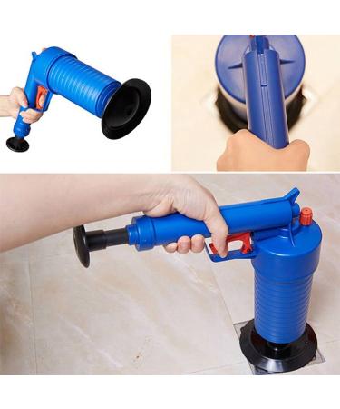 High Pressure Drain Pump Cleaner - Powerful Air Blaster Plunger Gun for Toilets & Basins | Unblock Your Kitchen & Bathroom - Buy Online on GoSupps.com