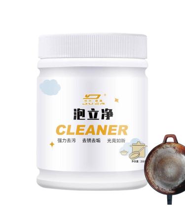 Kitchen Grease Remover | Heavy Duty Rust Cleaning Powder Multifunctional Rust Cleaner Household Cleaning Supplies for Glassware Cookware Pan Pot Sinks Tiles Dishes Walls Ruftup