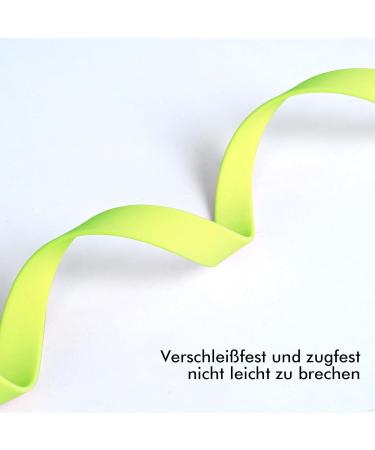 Tag Trag Leash for Dogs - Waterproof 5m Neon Yellow Drag Line with Handle & D-Ring | Ideal for Small to Medium Dogs - Easy to Clean Training Line - Buy Online on GoSupps.com