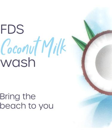 Coconut Milk FDS Intimate + Body Cleansing Wash - 10 Ounce Bottle | 10 Fl Oz - Buy Online on GoSupps.com
