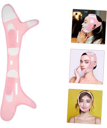FOMIYES Lift Shaper Belt V Shape Belt V Facial Slimmings Strap Lifting Lift Tape Lifting Straps Women Shaping Pink Care Belt Fabric - Buy Online on GoSupps.com