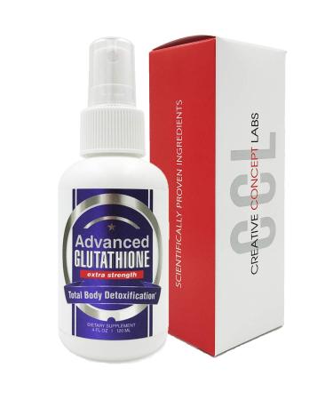 CCL Supplements Advanced Glutathione Spray Supplement, Reduced Glutathione (4 oz) 4 Fl Oz (Pack of 1)