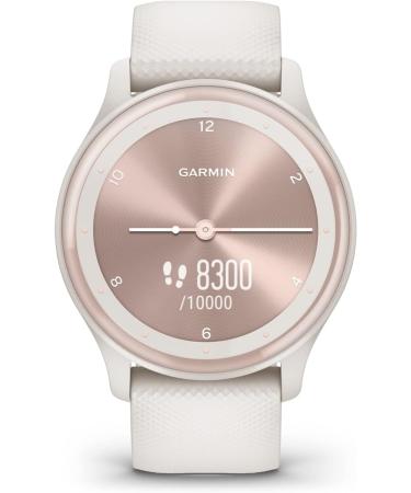 Garmin vivomove Sport  Hybrid Smartwatch  Health and Wellness Features  Touchscreen  White - Buy Online on GoSupps.com