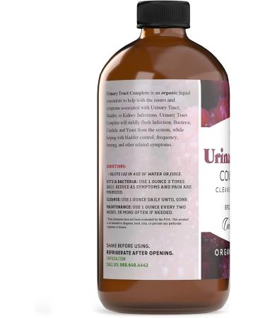 Organic Urinary Tract Complete 8oz - UTI Cleanse Defense & Infection Treatment - Buy Online on GoSupps.com