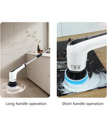 Wireless Motorized Brush Multifunctional Household Crevices Brush Floor Kitchen Room Tool for Toilet Kitchen Gadget - Buy Online on GoSupps.com