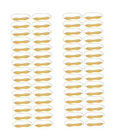 Mipcase 60 Pcs Eyebrow Practice Skin Eyebrow Fake Skin Eyebrow Headband Eyebrow Trimming Practice Tools