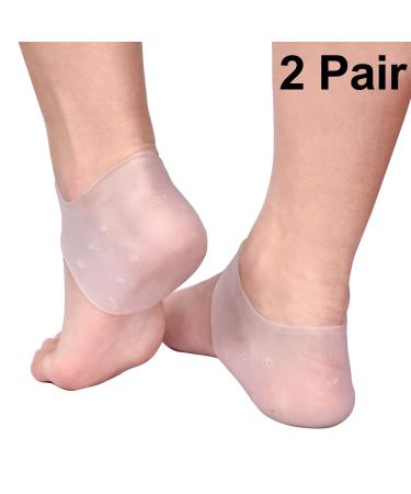 Buy Heel Spur Bandage Gel Socks - Moisturizing Silicone Compression Stockings for Men & Women | Foot Bandage for Fasciitis & Heel Protection - Buy Online on GoSupps.com