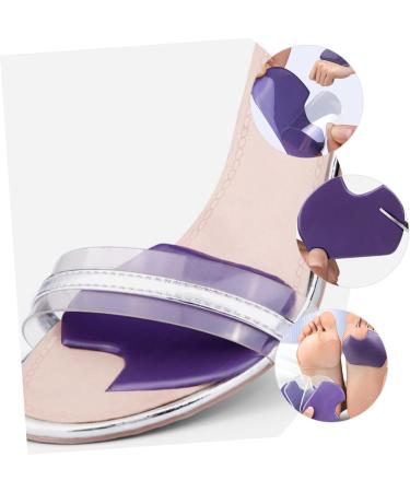 NOLITOY Gel Shoe Inserts - 4 Pairs Non-Skid Forefoot Metatarsal Pads for Women | Comfortable Half Size Foot Cushions in Assorted Colors - Buy Online on GoSupps.com