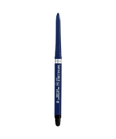 L'Or al Paris Waterproof Gel Eyeliner with Sponge - 36H Infaillible Blue Jersey - Perfect for Smokey Eyes 1g - Buy Online on GoSupps.com