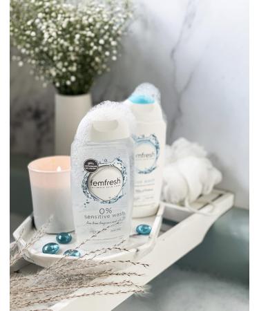Femfresh Intimate Skin Care 0% Wash 250ml - Gentle Cleansing for Sensitive Skin - Buy Internationally - Buy Online on GoSupps.com