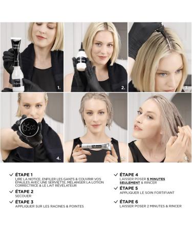 L OR AL PARIS - Post-Bleaching Patina Treatment - Neutralizes Orange Tones & Nourishes Hair - Ammonia-Free - Pr f rence Le Blonding - Shade: Ash Blonde (01) - Buy Online on GoSupps.com