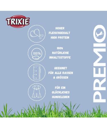 Buy Trixie Hundeleckerli Premio Dog Liver Sausage XXL 300G | Grain-Free Gluten-Free Treats for Dogs | Perfect Training Rewards - 2 Pack - Buy Online on GoSupps.com
