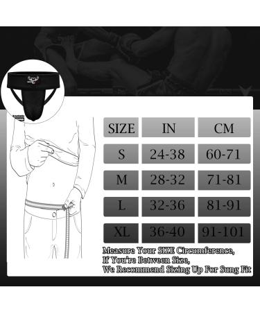 Men's Adjustable Deep Protection Cup for Boxing MMA Taekwondo Jiu Jitsu & Kickboxing - Premium Welding-Absorbing Jockstrap - Buy Online on GoSupps.com