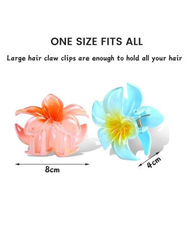  6 Non-Slip Hair Clips for Women - Tall Jaw Clips for Thick Hair | Perfect Hair Styling Accessories & Mother s Day Gifts  - Buy Online on GoSupps.com