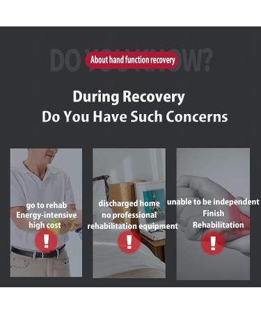 Rehabilitation Gloves Finger Orthoses Hand Strengthener Finger Orthosis with LCD Touch Screen/Timing/Training Intensity Right-M - Buy Online on GoSupps.com