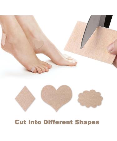 SKHAOVS 30 Pcs Moleskin Tape Blister Prevention Patches - Foot Care Sticker Adhesive Pads for Feet Blister Prevention - 12x9 cm - Buy Online on GoSupps.com