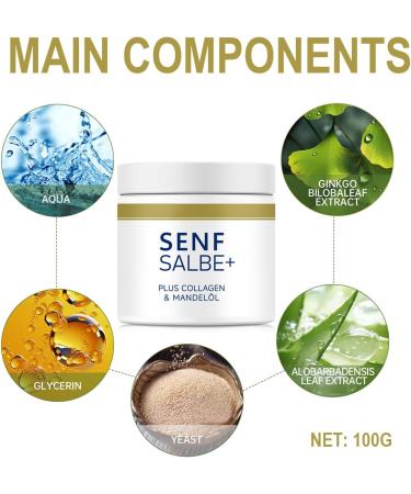 SZ ihang Mustard ointment Plus active mustard ointment intensive moisture care mustard ointment against cellulite massage firming skin active mustard ointment for waist abdomen thighs and buttocks - Buy Online on GoSupps.com