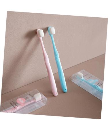 2pcs Nano Ultrafine Soft Toothbrush for Adults - Ideal for Pregnant Women | Japan Quality eCommerce Shipping Worldwide - Buy Online on GoSupps.com