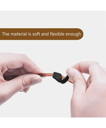 Jinlaili Anti-Slip Glasses Holders - 24 Pairs Silicone Rings for Secure Reading & Everyday Use - Buy Online on GoSupps.com