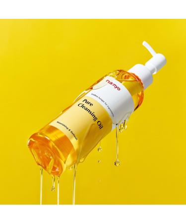 ma nyo Pure Cleansing Oil 6.7 fl oz - Blackhead and Makeup Remover for Sensitive Skin with Argan Kernel Oil - Nourishing and pH Balanced (Yellow) - Buy Online on GoSupps.com