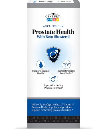 21st Century Prostate Health with Beta-Sitosterol 125 mg - 60 Softgels for Optimal Wellness - Buy Online on GoSupps.com